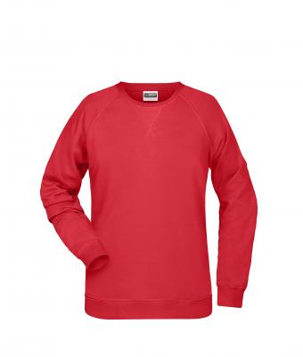 Damen Ladies' Sweat Red 8652