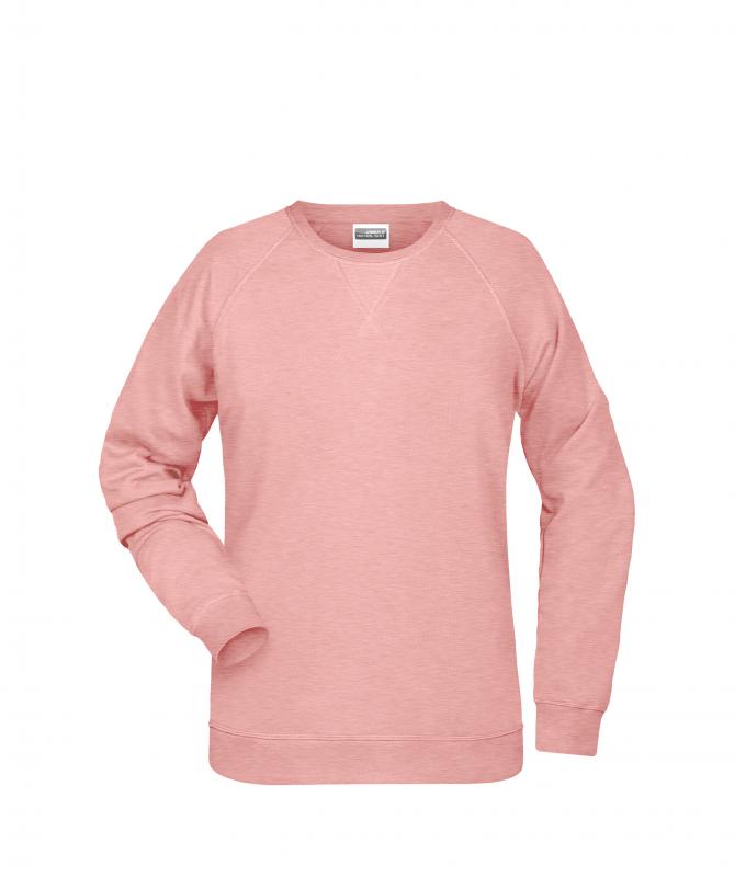 Femme Sweat-shirt femme OCS Blended & RCS Rose-mélange 8652