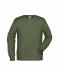 Heren Men´s Sweat   OCS Blended & RCS Olijf 8653