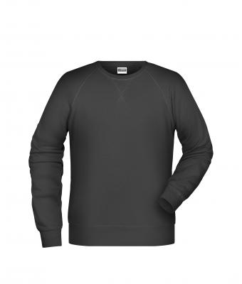 Men Men's Sweat Black 8653