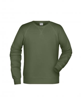 Herren Men's Sweat Olive 8653