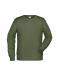 Men Men's Sweat Olive 8653