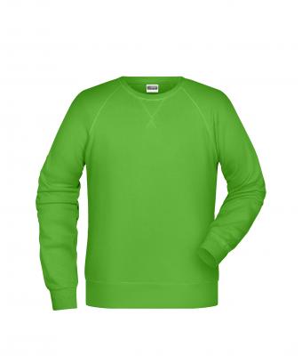 Men Men's Sweat Lime-green 8653