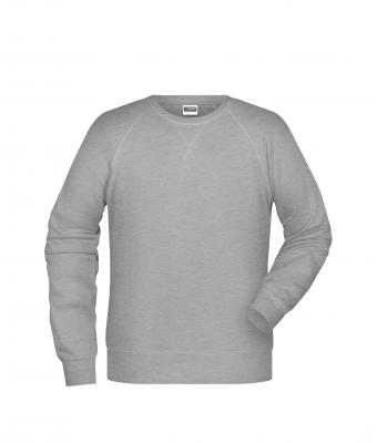 Men Men's Sweat Grey-heather 8653