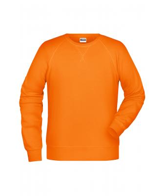 Herren Men's Sweat Orange 8653