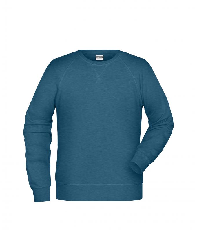 Homme Sweat-shirt homme OCS Blended & RCS Pétrole-mélange 8653