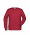 Homme Sweat-shirt homme Rouge-carmin-mélange 8653