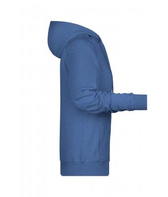 Dames Ladies' Hoody   OCS Blended & RCS Lichtdenim-melange 8654