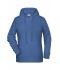 Dames Ladies' Hoody   OCS Blended & RCS Lichtdenim-melange 8654