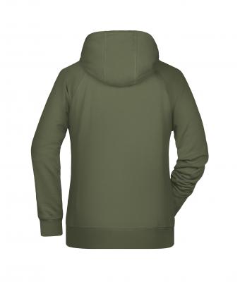 Dames Ladies' Hoody   OCS Blended & RCS Olijf 8654