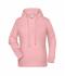 Dames Ladies' Hoody   OCS Blended & RCS Roze-melange 8654