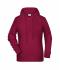 Dames Ladies' Hoody   OCS Blended & RCS Wijnrood 8654