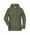 Dames Ladies' Hoody   OCS Blended & RCS Olijf 8654