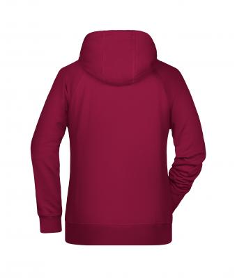 Damen Ladies' Hoody   OCS Blended & RCS Wine 8654
