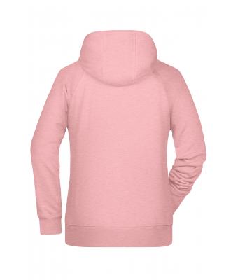 Damen Ladies' Hoody   OCS Blended & RCS Rose-melange 8654