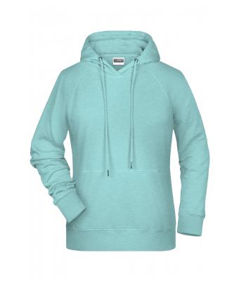 Damen Ladies' Hoody Glacier-melange 8654