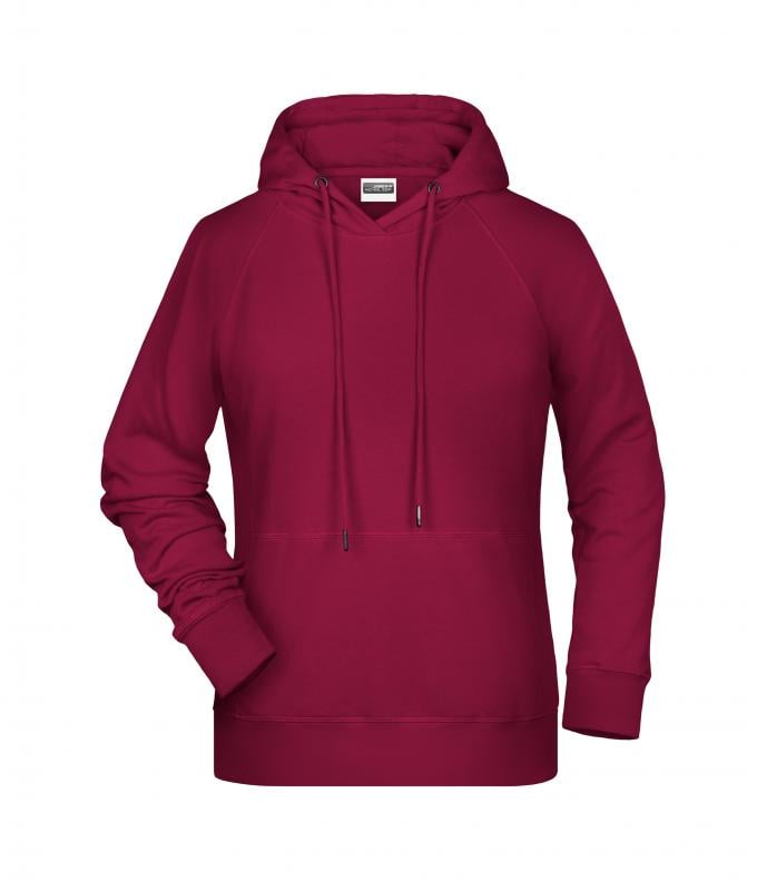 Dames Ladies' Hoody OCS Blended & RCS Wijnrood 8654