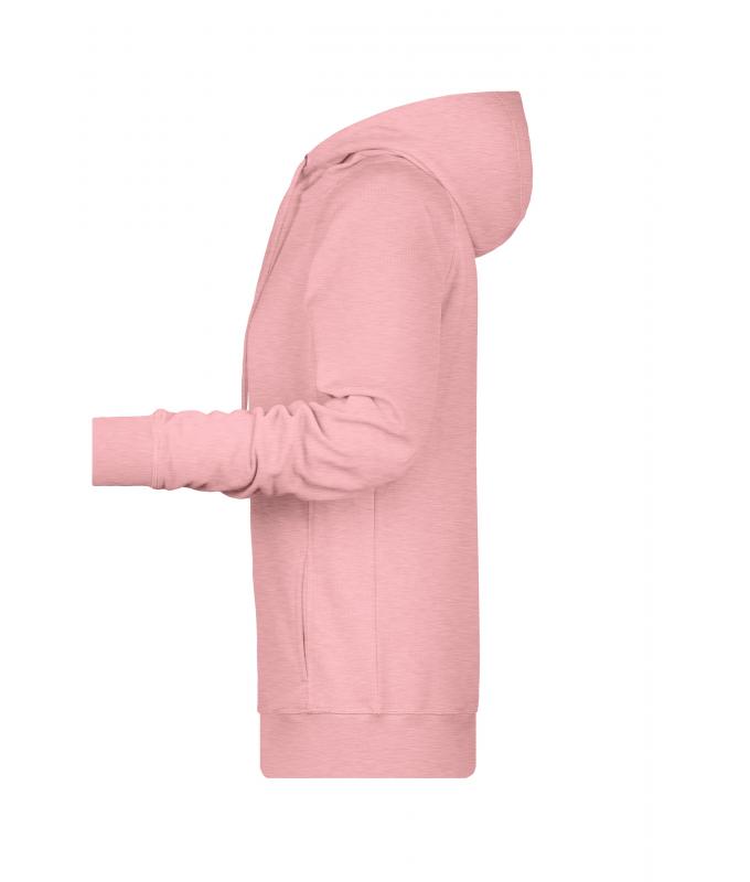 Dames Ladies' Hoody OCS Blended & RCS Roze-melange 8654