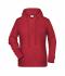 Ladies Ladies' Hoody Carmine-red-melange 8654