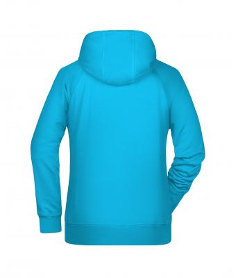 Femme Sweat-shirt à capuche femme   OCS Blended & RCS Turquoise 8654