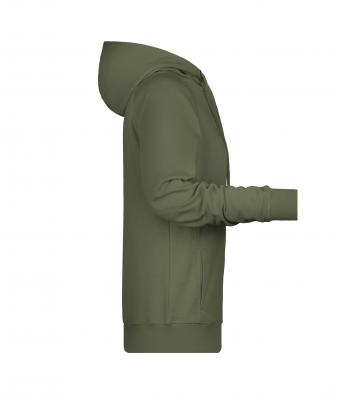 Femme Sweat-shirt à capuche femme   OCS Blended & RCS Olive 8654