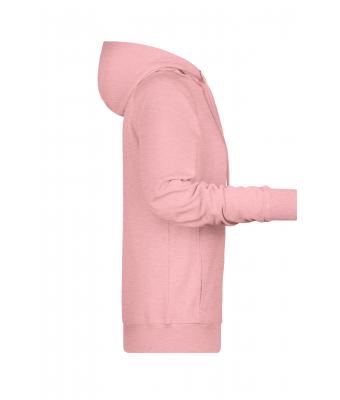 Femme Sweat-shirt à capuche femme   OCS Blended & RCS Rose-mélange 8654