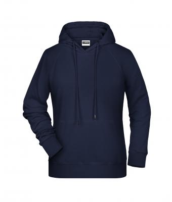 Femme Sweat-shirt à capuche femme Marine 8654