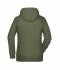 Femme Sweat-shirt à capuche femme Olive 8654