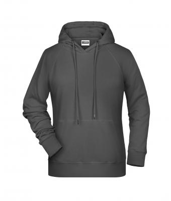 Femme Sweat-shirt à capuche femme Graphite 8654