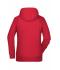 Femme Sweat-shirt à capuche femme Rouge 8654