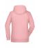 Femme Sweat-shirt à capuche femme Rose-mélange 8654