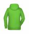 Femme Sweat-shirt à capuche femme Vert-citron 8654
