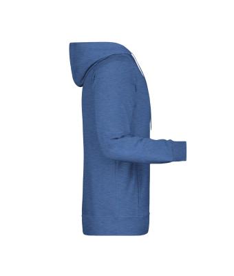 Herren Men's Hoody   OCS Blended & RCS Light-denim-melange 8655