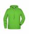 Men Men's Hoody Lime-green 8655