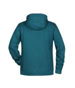 Heren Men's Hoody OCS Blended & RCS Petrol-melange 8655