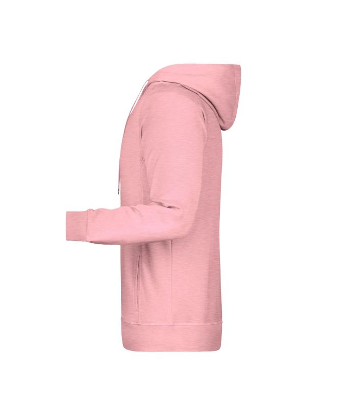 Heren Men's Hoody OCS Blended & RCS Roze-melange 8655
