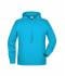 Homme Sweat-shirt à capuche homme   OCS Blended & RCS Turquoise 8655