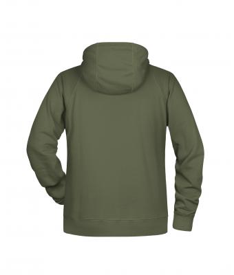 Homme Sweat-shirt à capuche homme   OCS Blended & RCS Olive 8655