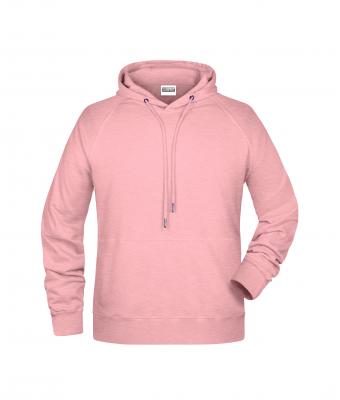 Homme Sweat-shirt à capuche homme   OCS Blended & RCS Rose-mélange 8655