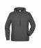 Homme Sweat-shirt à capuche homme Graphite 8655