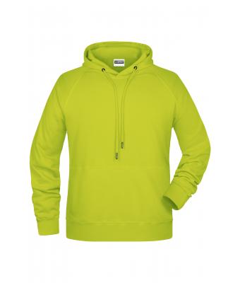 Homme Sweat-shirt à capuche homme Jaune-acide 8655