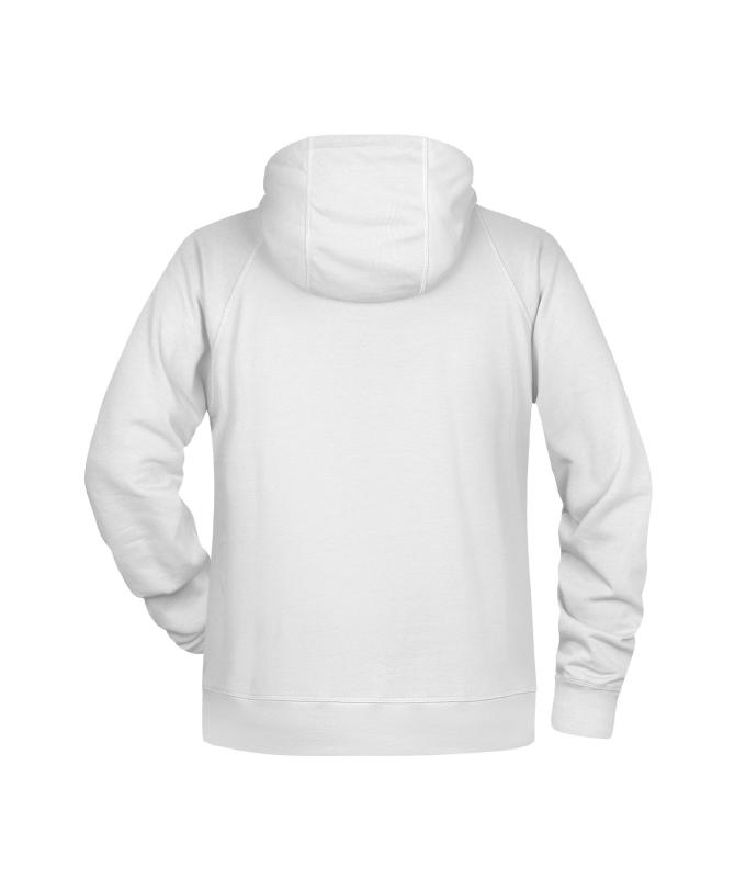 Homme Sweat-shirt à capuche homme OCS Blended & RCS Blanc 8655