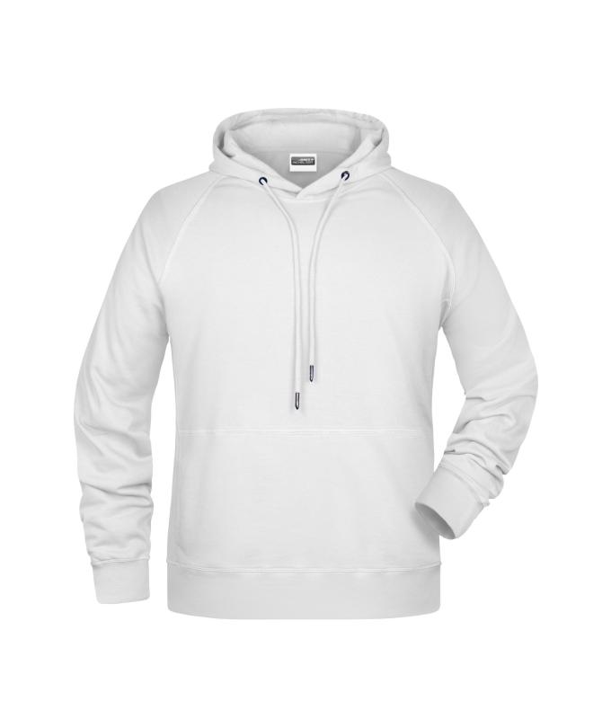 Homme Sweat-shirt à capuche homme OCS Blended & RCS Blanc 8655