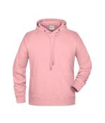 Homme Sweat-shirt à capuche homme OCS Blended & RCS Rose-mélange 8655