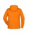 Homme Sweat-shirt à capuche homme Orange 8655