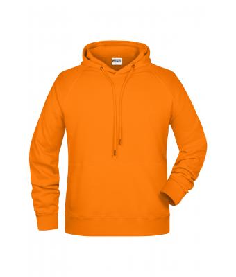 Homme Sweat-shirt à capuche homme Orange 8655