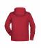 Homme Sweat-shirt à capuche homme Rouge-carmin-mélange 8655