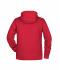 Homme Sweat-shirt à capuche homme Rouge 8655