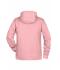 Homme Sweat-shirt à capuche homme Rose-mélange 8655