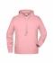 Homme Sweat-shirt à capuche homme Rose-mélange 8655